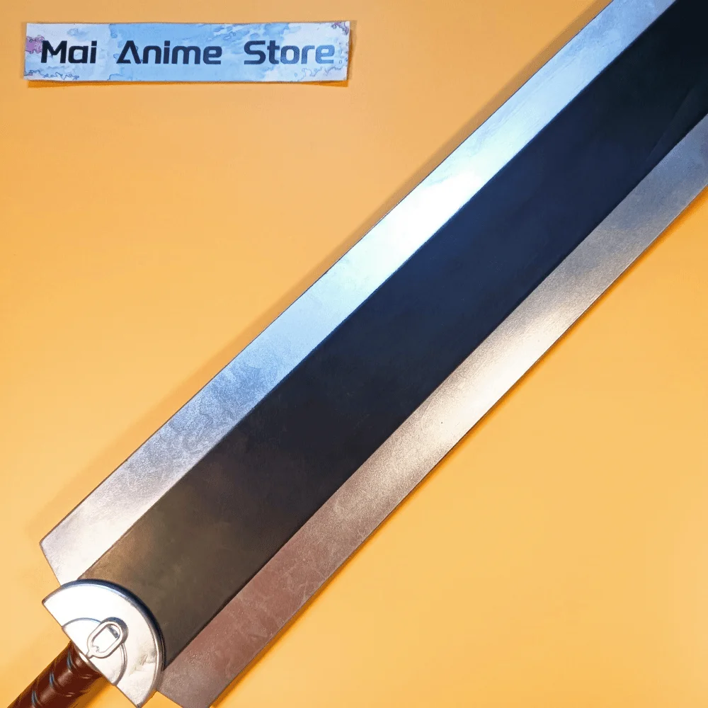 100 سنتيمتر Berserk كاتانا الحجم الحقيقي كاتانا الأصلي الساموراي صابر الشجاعة الكبيرة التنين أنيمي تأثيري الدعامة النينجا سكين لعبة غير حادة هدية