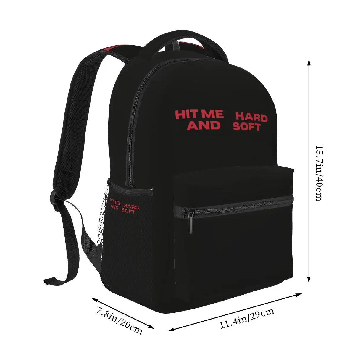 Hit Me Hard And Soft Tour Billie Eilish Backpack Student Boys Girls BookBag Children School Bag Shoulder Bags for Men Women