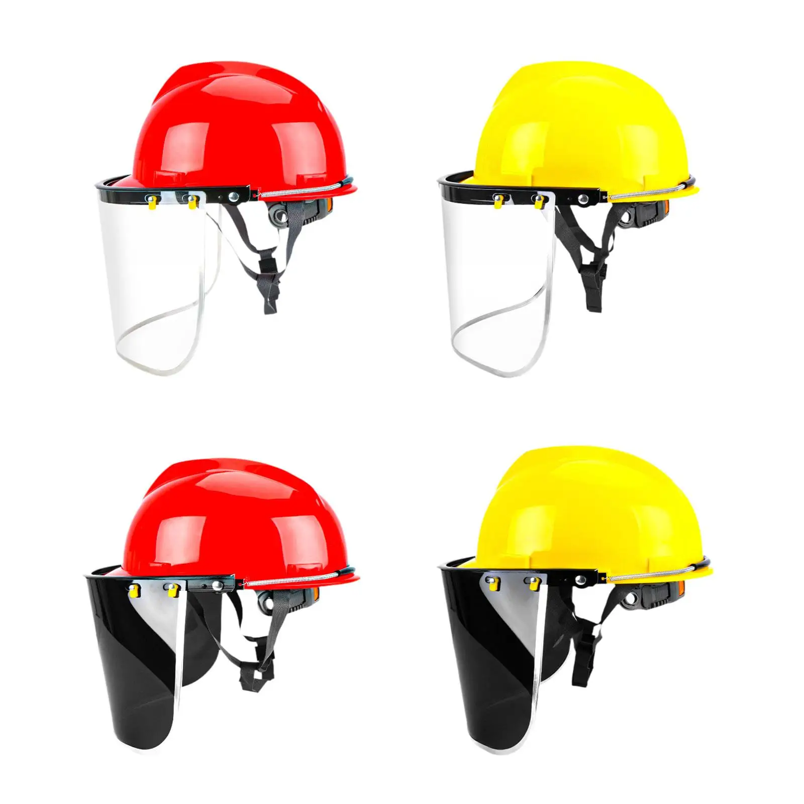 Casque de tronçonneuse avec écran facial, housse de protection qualifiée ale pratique, casque pour jardin, coupe d'enge, arboriste, foresterie, travail de cour