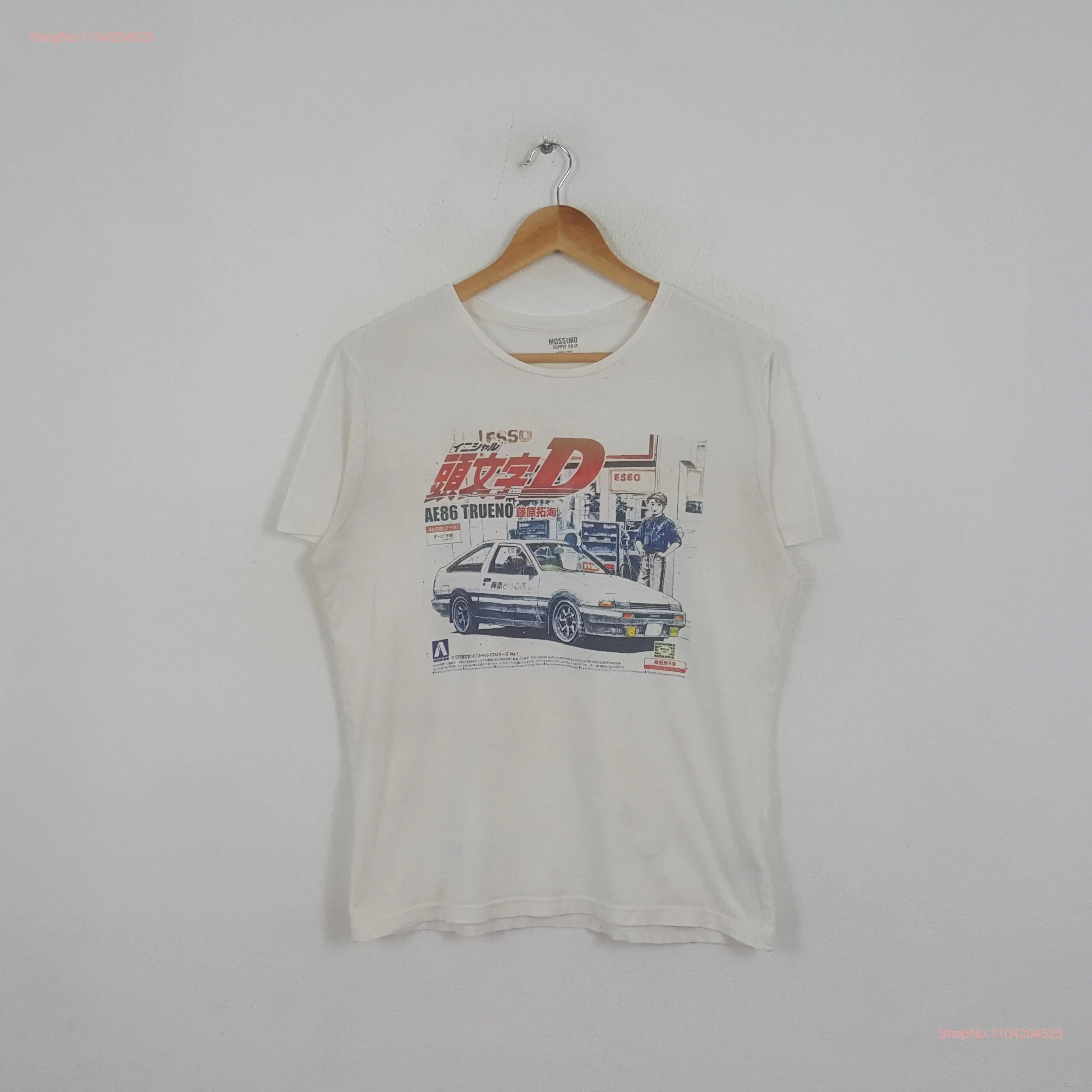 Vintage Initial D AE86 Trueno Japanese Anime Racing T Shirt long or short sleeves