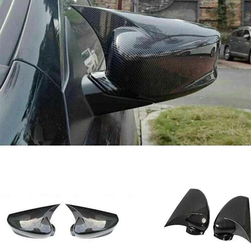 

For Honda Accord 2014-2017 Car Replacement Rearview Side Mirror Cover Wing Cap Exterior Door Rear View Case Trim Carbon Fiber7