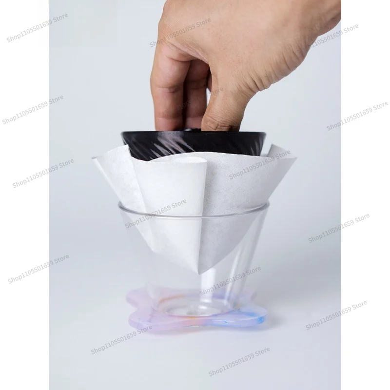 For V2 V3 V4 BIGBOY Filter Cup Flat Bottom Press TYPE A B 3D Printing Fits Filter Cup Better