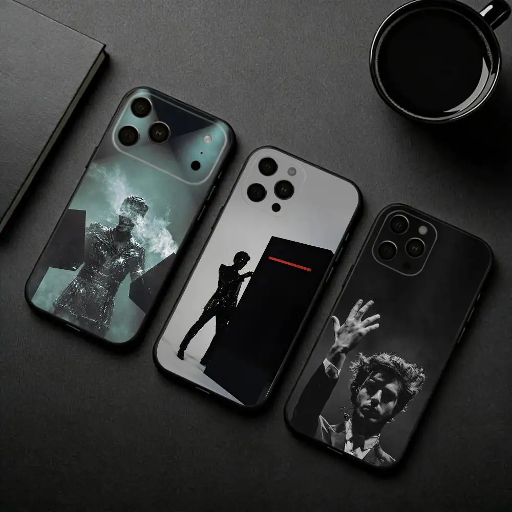 

G-Gesaffelstein Phone Case For iPhone 17pro, 16,15,14,13,12,11 X XR Plus,Others Soft Black Cover