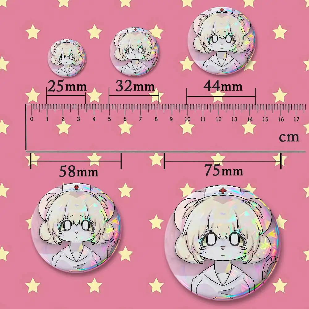Badges Round Itabag Decoration IP Peripheral Products 58mm 44mm 32mm 75mm 25mm Mini T-Terrible Mouse Lorna