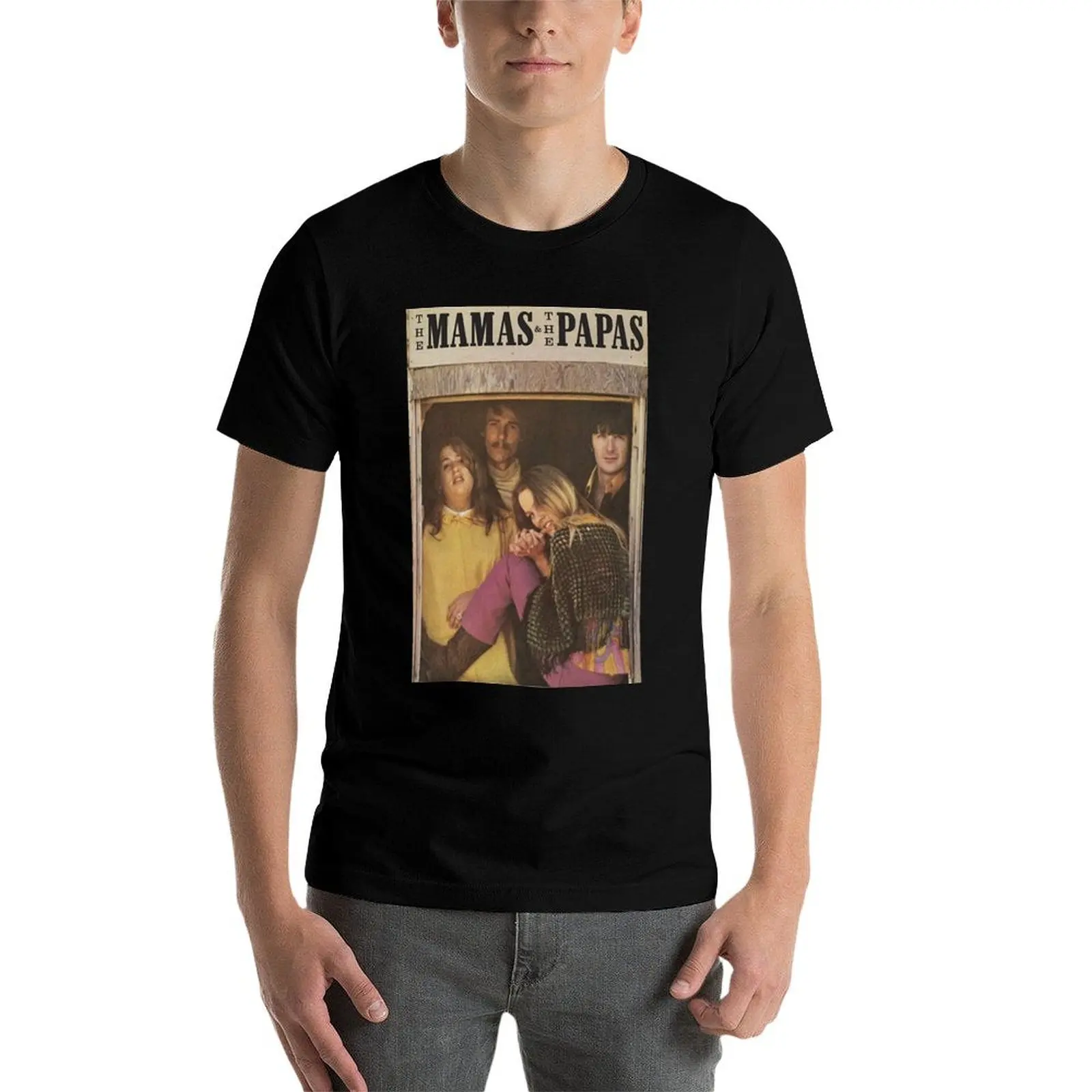 

the mamas and the papas T-Shirt man t shirt designer anime t shirts oversize T-Shirt