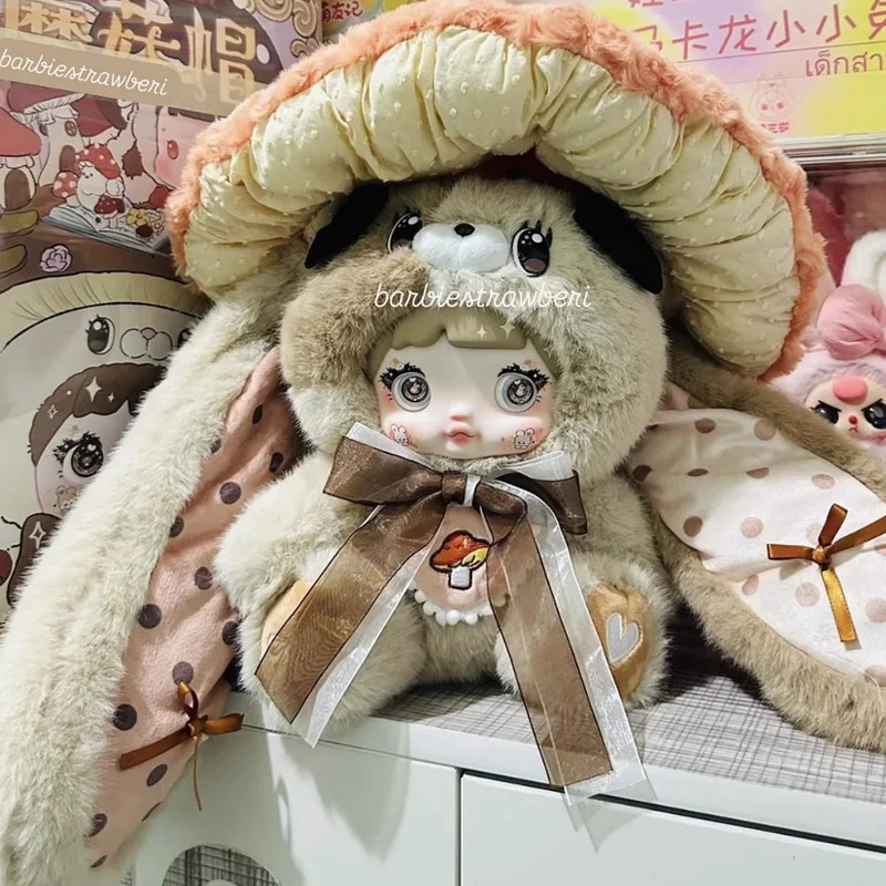 

Hi Toy Nommi 400% грибная шляпа, слепая коробка, фигурка, милый маленький кролик, кукла, модный домашний декор, коллекционная игрушка для детей, подарок на день рождения