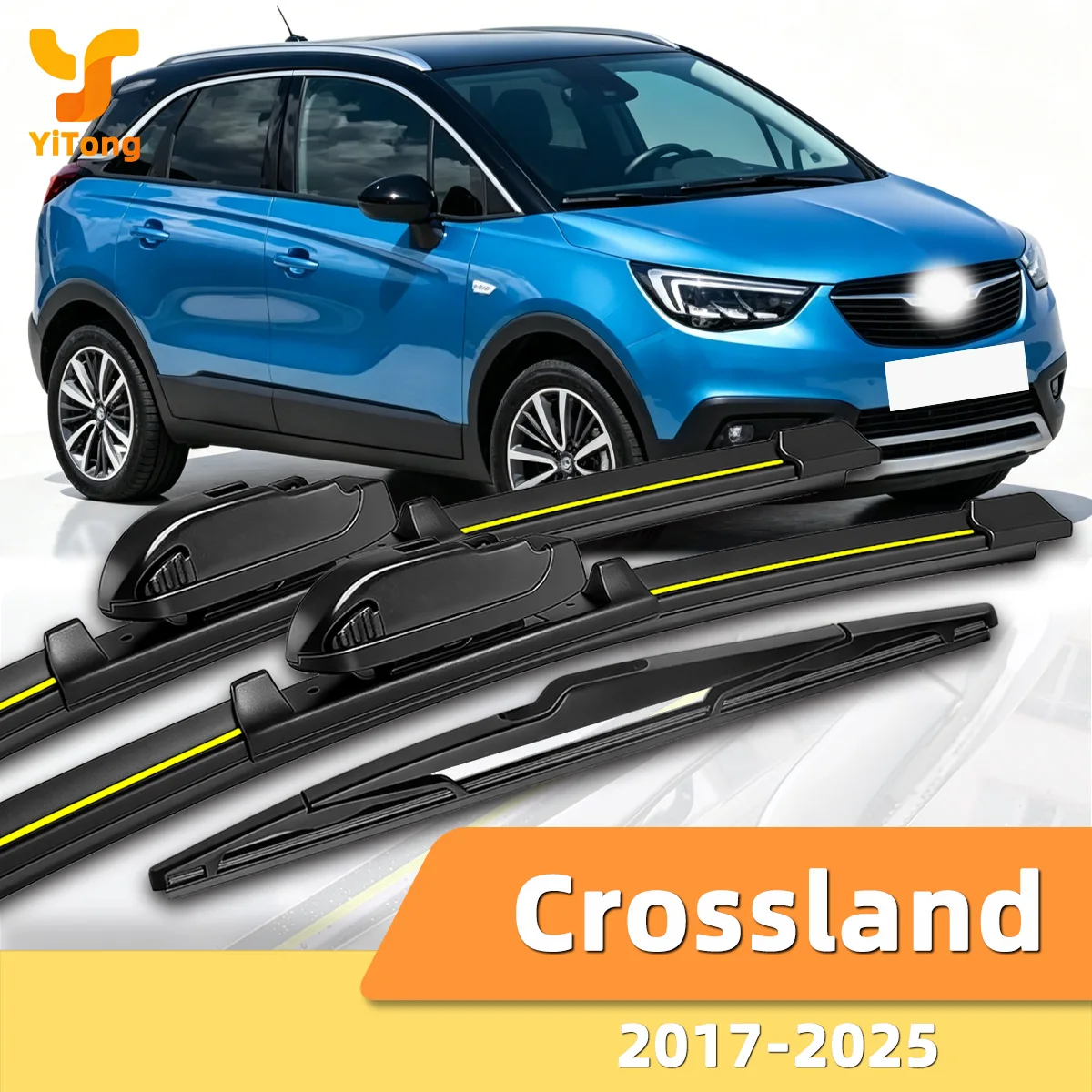 

Suitable For Opel Crossland 2017-2025 Front And Rear Windshield Wipers Durable Accessories For Windshields 2018 2020 2022 2023