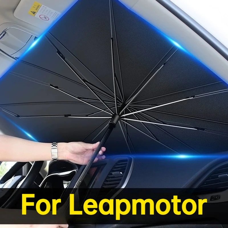 Für Leapmotor B10 C10 C11 T03 Auto Windschutzscheiben-Sonnenschutz Regenschirm Sonnenschutz Auto-Zubehör Wärmeisolierung
