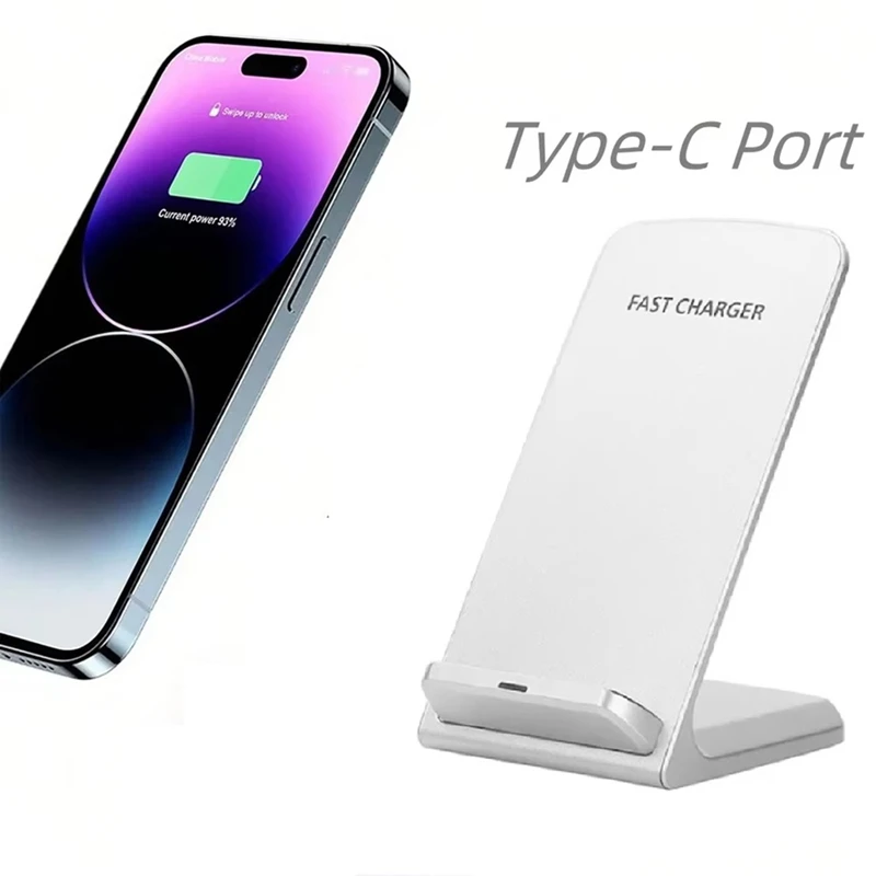 15W Fast Wireless Charger Support For Samsung S24 S23 S22 Ultra Quick Charging Stand For Iphone 15 14 Max For Xiaomi 14