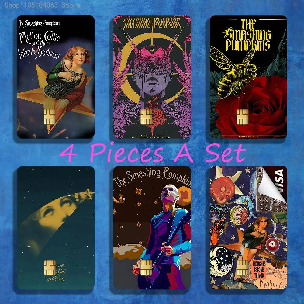 

The S-Smashing P-Pumpkin Anmie PVC Stickers Film Skin Cover for JCB Bus Metro Debit Bank Card