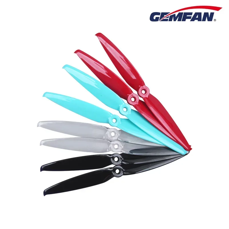 10 pares (10CW + 10CCW) Gemfan Flash 7042 7X4,2 7 pulgadas 6042 6X4,2 hélice de 2 aspas de 6 pulgadas