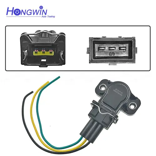 Imagen 2 del producto Sensor de posición del acelerador, enchufe TPS para Hyundai Tiburon Tucson Sonata Kia Sportage Optima Santa Fe TPS4120 35170, 37100-3517037100