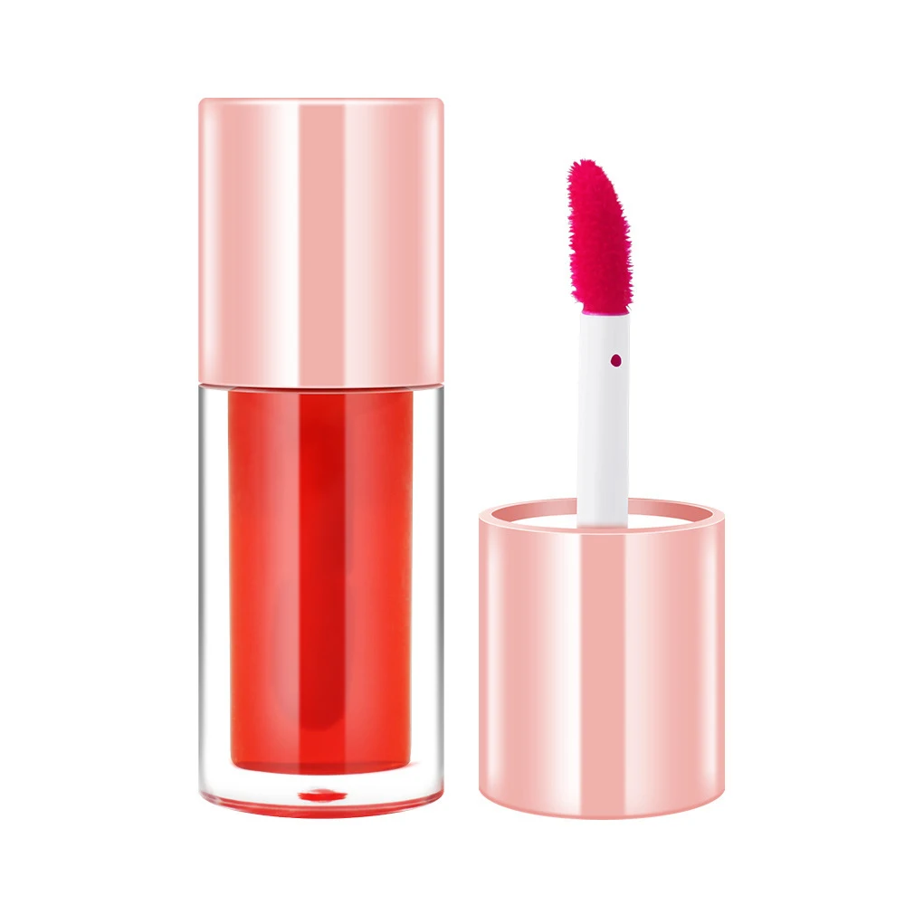 Private Label 7-color Jelly Lip Tint Custom Logo Mist Matte Long Lasting Mini Portable Liquid Easy To Colored Makeup Wholesale