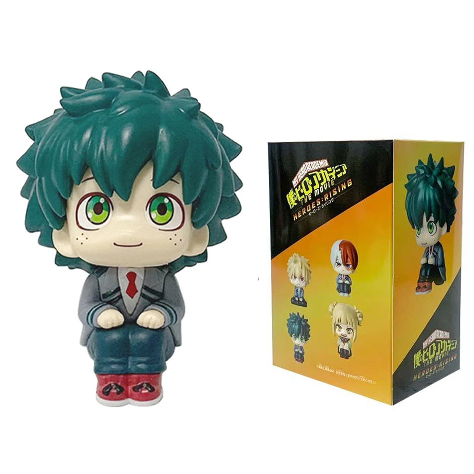My Hero Academia Q-Version Izuku Midoriya Katsuki Bakugo Todoroki Shoto Toga Himiko PVC Anime-Figuren Modell Cartoon-Modell Spielzeug – Detail 4