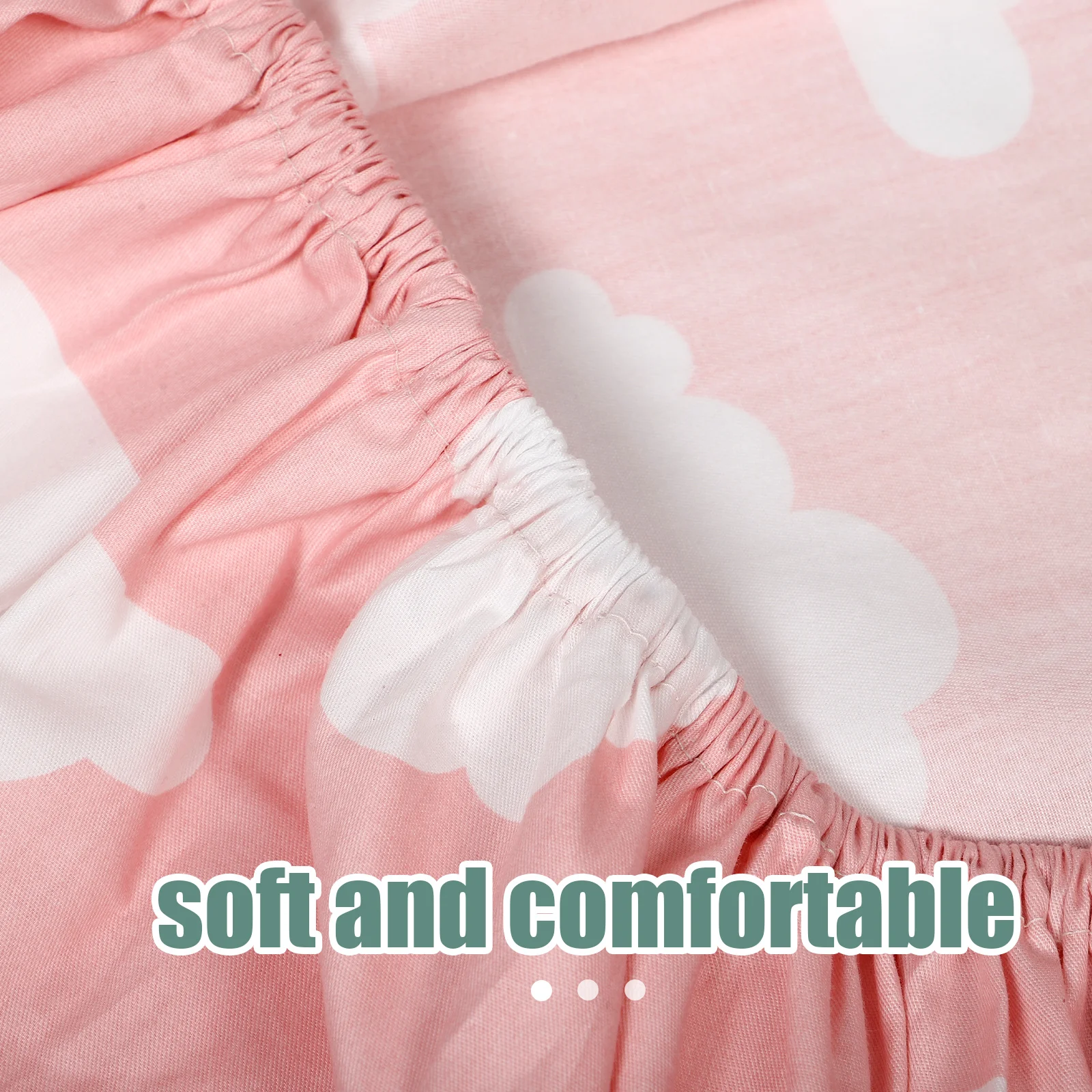 ผ้าปูที่นอนเด็กอ่อน ผ้าฝ้ายเนื้อนุ่ม ระบายอากาศดี ดูแลง่าย ลายการ์ตูน ปลอกที่นอน ผ้าปูที่นอนเด็กผู้หญิง ผ้าปูที่นอนเด็กวัยหัดเดิน