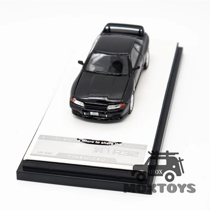 Time Micro 1:64 GTR32 Black /Initial D Limited 999 Diecast Model Car