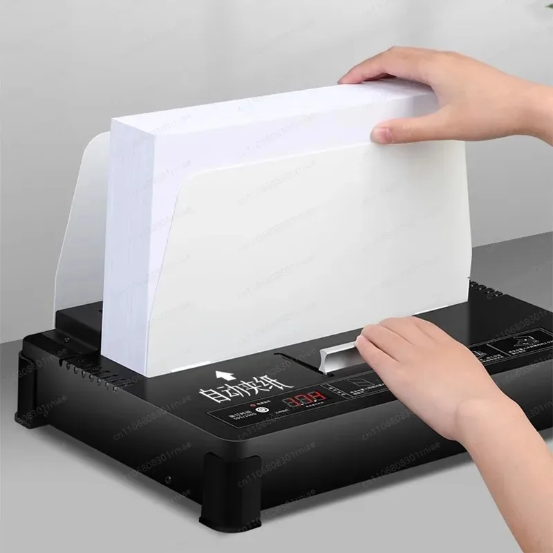 GD-650 Glue Binding Machine Hot Melt Bidding Document Binder File Contract A4 Envelope Hot Melt Adhesive Book Office Wireless Bi