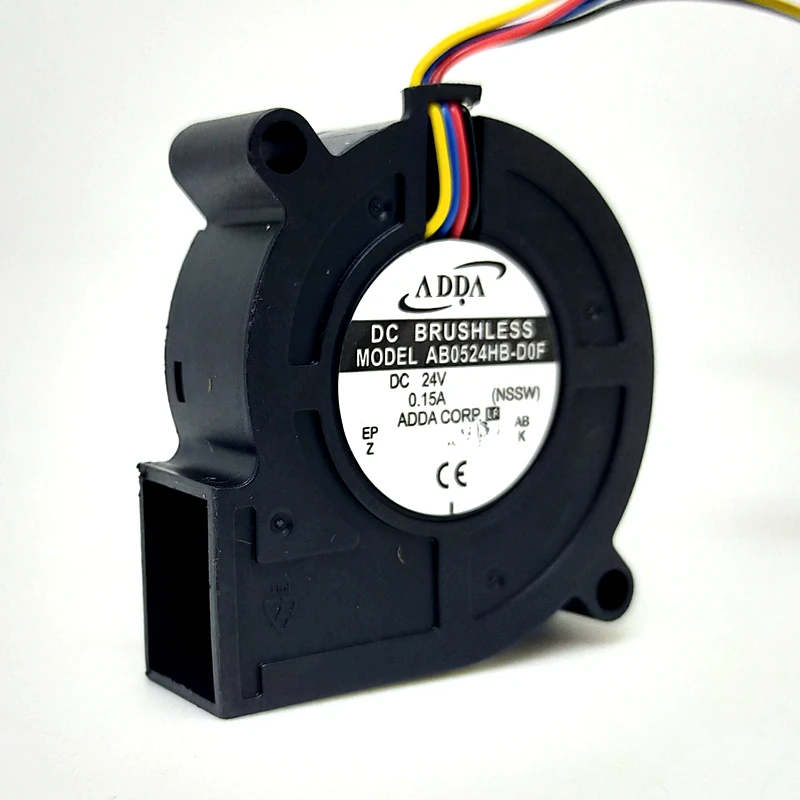 

50mm 5cm Blower Fan For ADDA 5015 24V double ball PWM turbofan AB0524HB-D0F 5cm printer blower