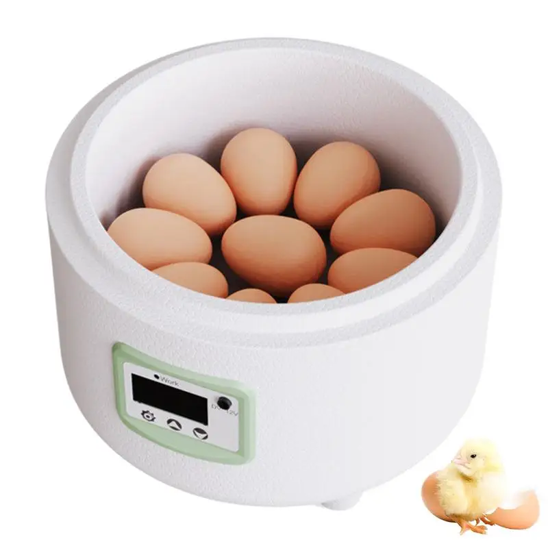 

9 Piece Chicken Incubator Set Home Egg Hatcher Rice Cooker Style Incubation Equipment for Farming And Homesteading