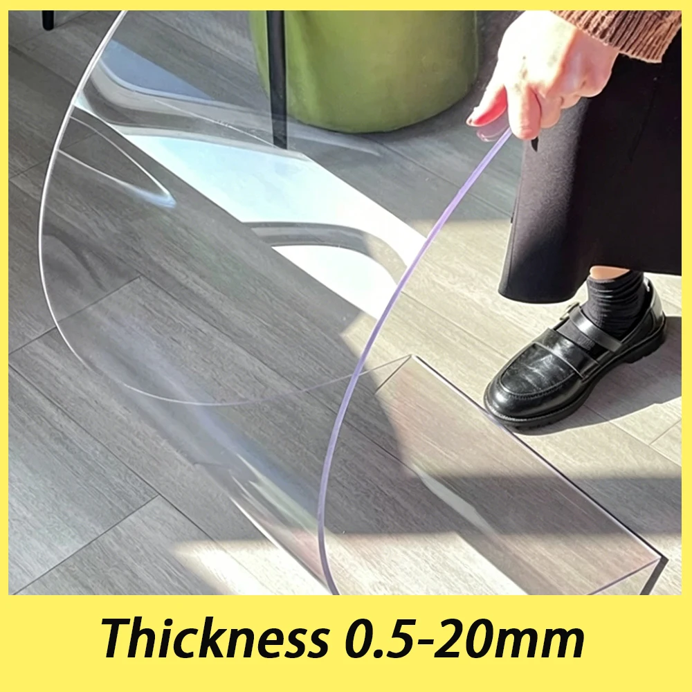 1pcs High Transparent PC Endurance Board Thickness 0.5-20mm Polycarbonate Plate Wear Resistant Plastic Sheet Hard Home DIY