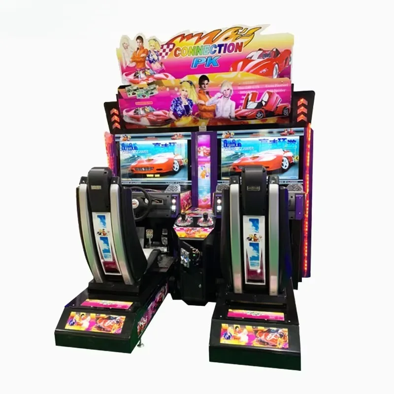 Arcade Game Machine Simulator Racing Machine Twins Outrun Racing Car for Sale