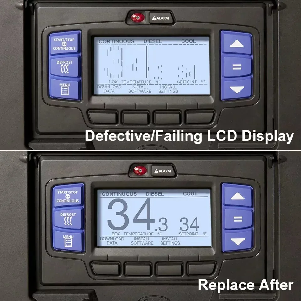 Display for Carrier Transicold X4 X3 X2 Vector APX Microprocessor Module