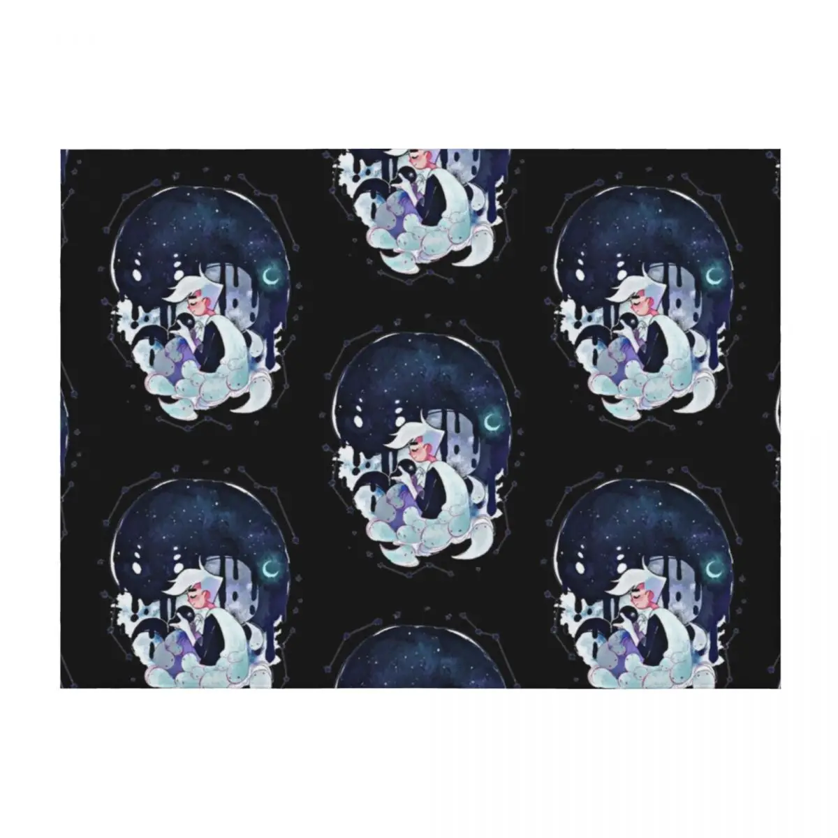 

Danny phantom Throw Blanket Multi-Purpose Blankets For Bed Luxury Brand Sleeping Bag Blankets