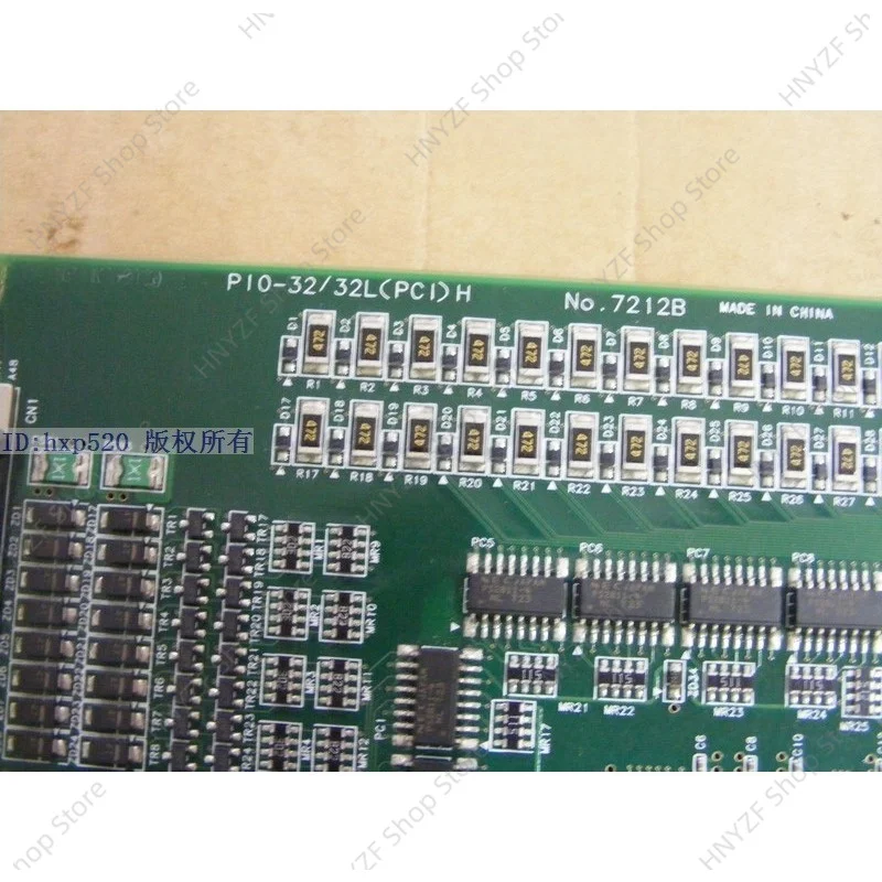 Used PIO-32/32L (PCI) H No.7212C digital acquisition card, in stock