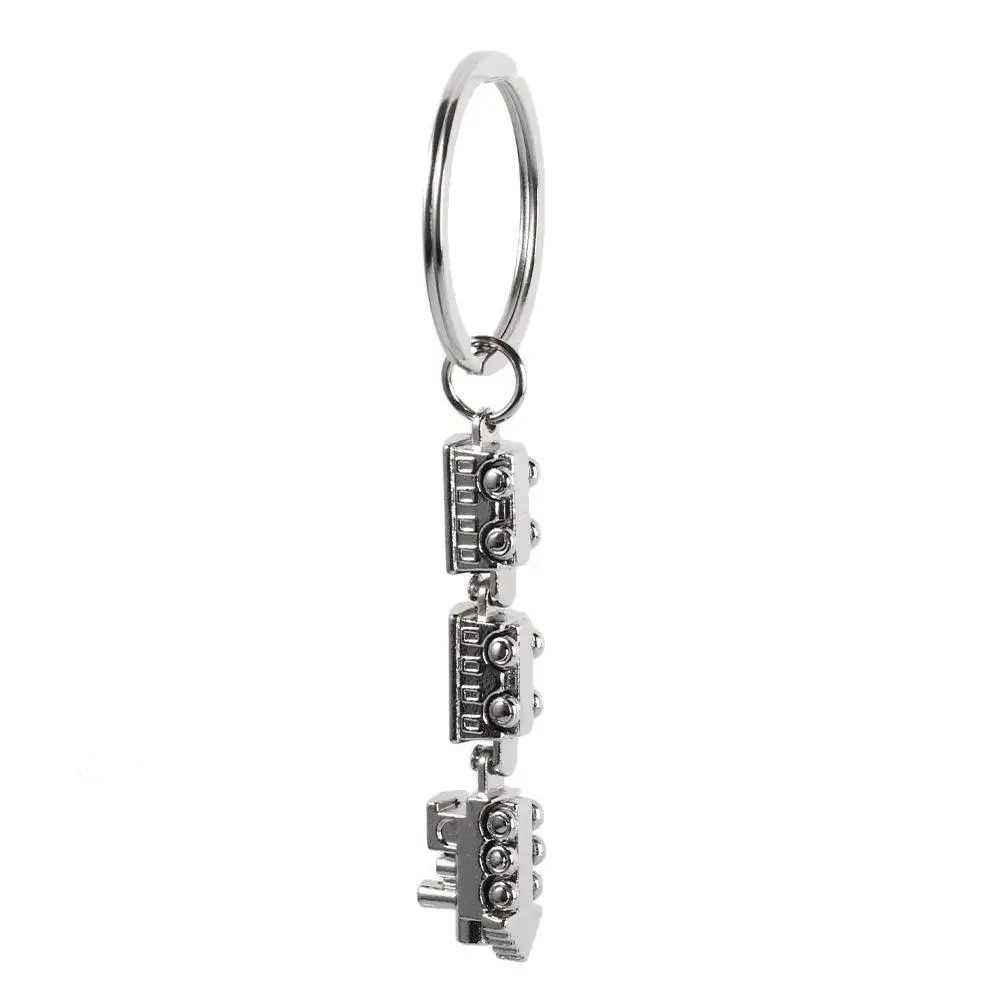 Train Model Mini Train Model Alloy Keychain Movable Joint Metal Movable Joint Train Keyring Alloy Personality