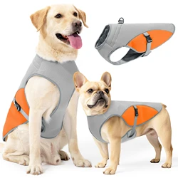 Pet Dog Cooling Vest Harness Quick-Dry Pet Clothes Reflective Coat Cool Jacket For Small Medium Large Dog Cats Clothing