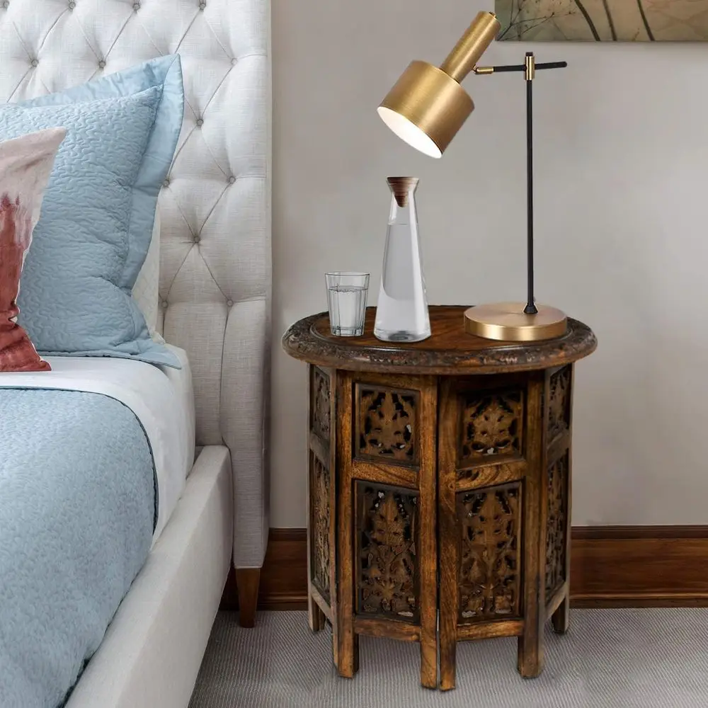 Vintage Boho Folding Table 6