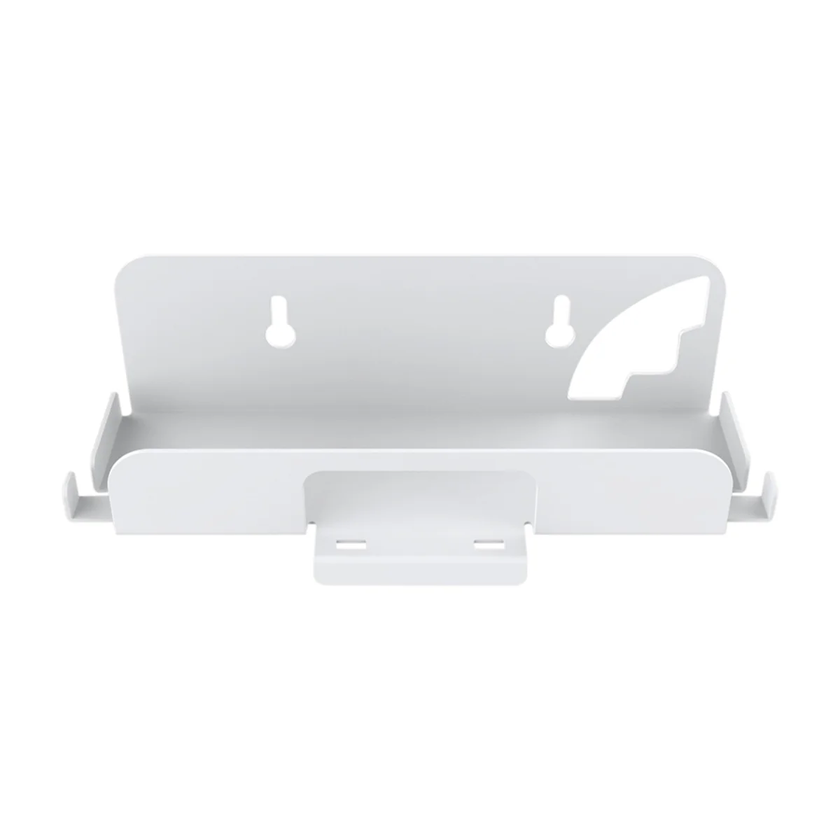 Universal Wall Mount for and Console Wall Mount Storage Rack Console Wall Bracket White