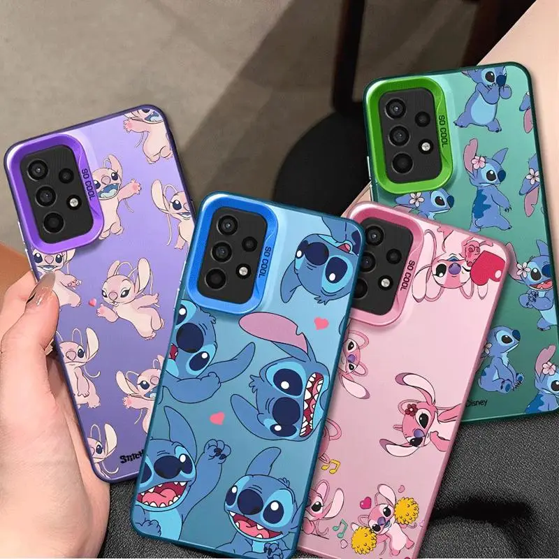 Disney Stitch Phone Case for Samsung Galaxy A05 A31 A02 A13 A30 A32 A51 A20S A03S A50 4G A03 Core A10 A71 Soft Cover