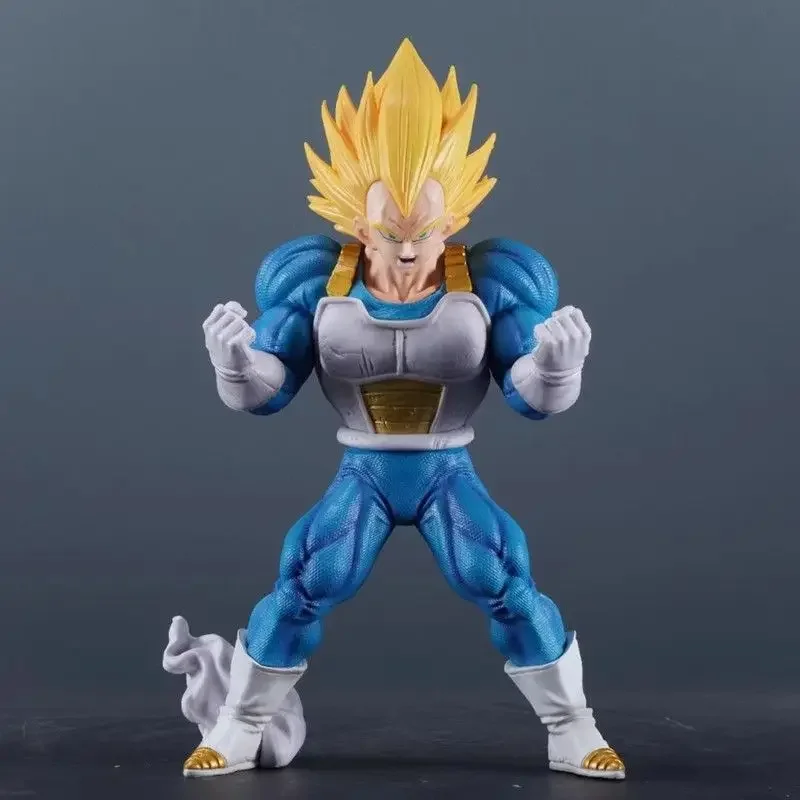 Anime Dragon Ball Figures Vegetto Action Figures Cultivate Muscles Posture Super Saiyan Figures PVC Toys Desktop Ornament Gifts