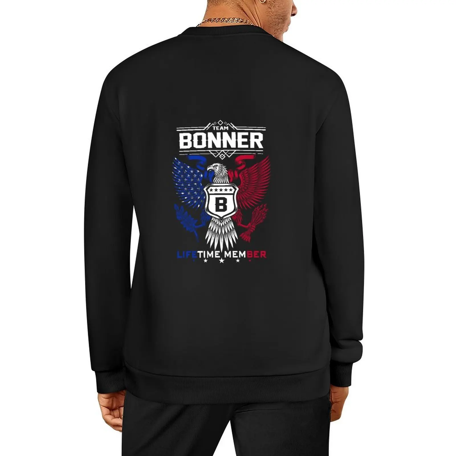 تي شيرت Bonner Name - Bonner Eagle Lifetime Member Gift Item تي شيرت معطف رجالي ملابس أنيمي بلوزات على الطراز الياباني #1