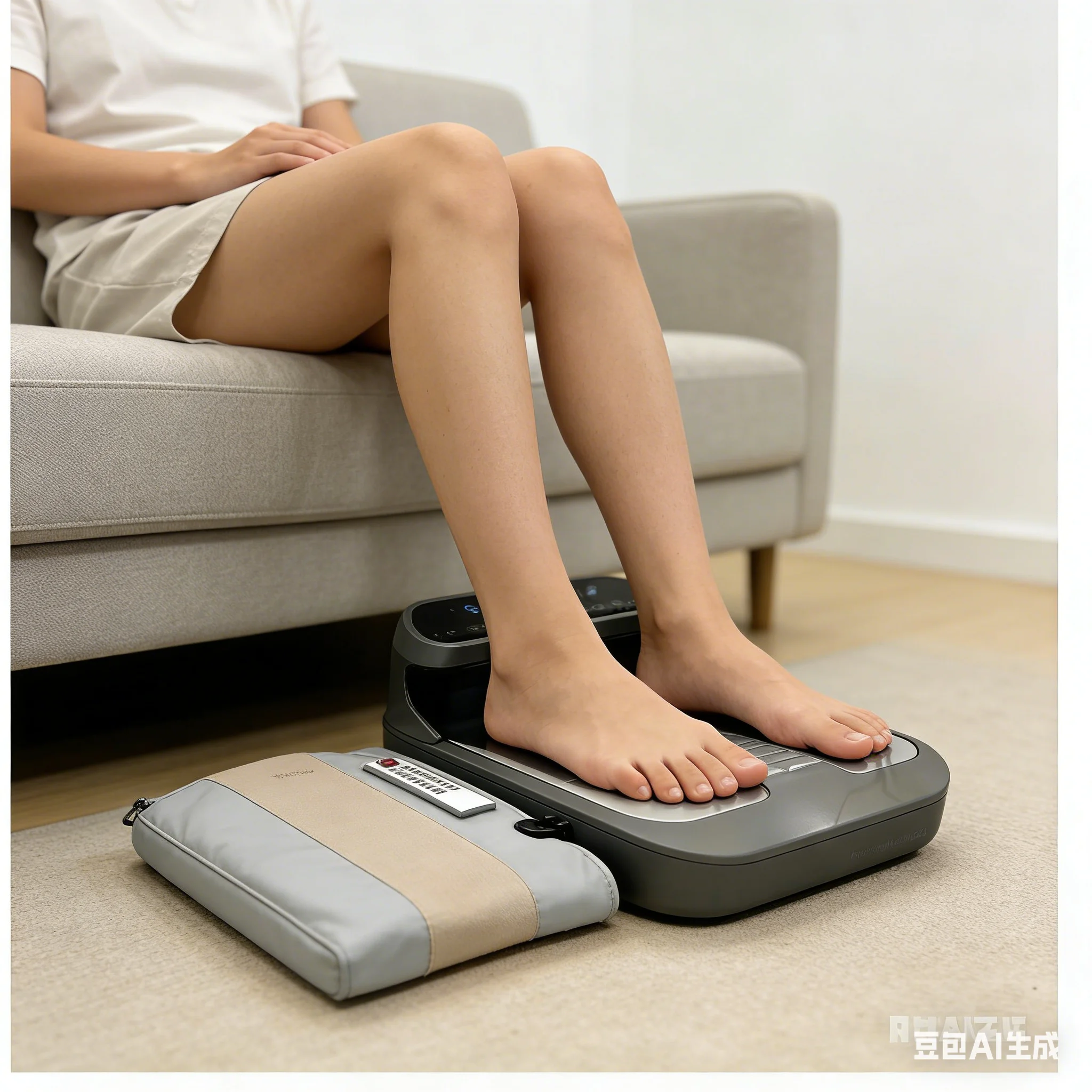 2026 Newest Plus P90 P100 PEMF Terahertz Therapy Foot Spa Remote Control Wireless PEMF Massager Health Care