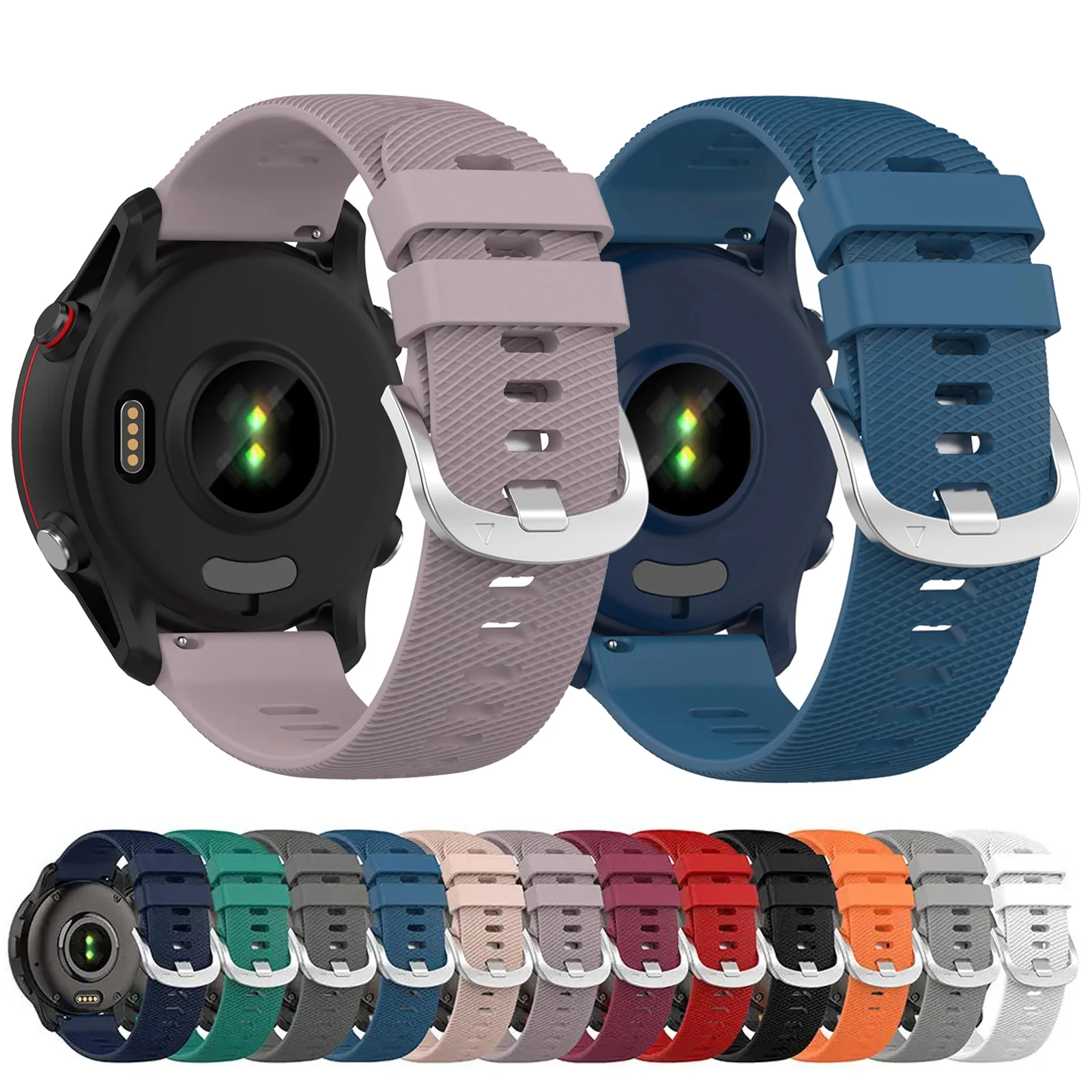 20mm 22mm Silicone Strap For Amazfit Bip Max 6 5/Balance 3 2/Active 3 2 Max Bracelet For Amazfit Cheetah 2 Ultra/2 Pro Wristband