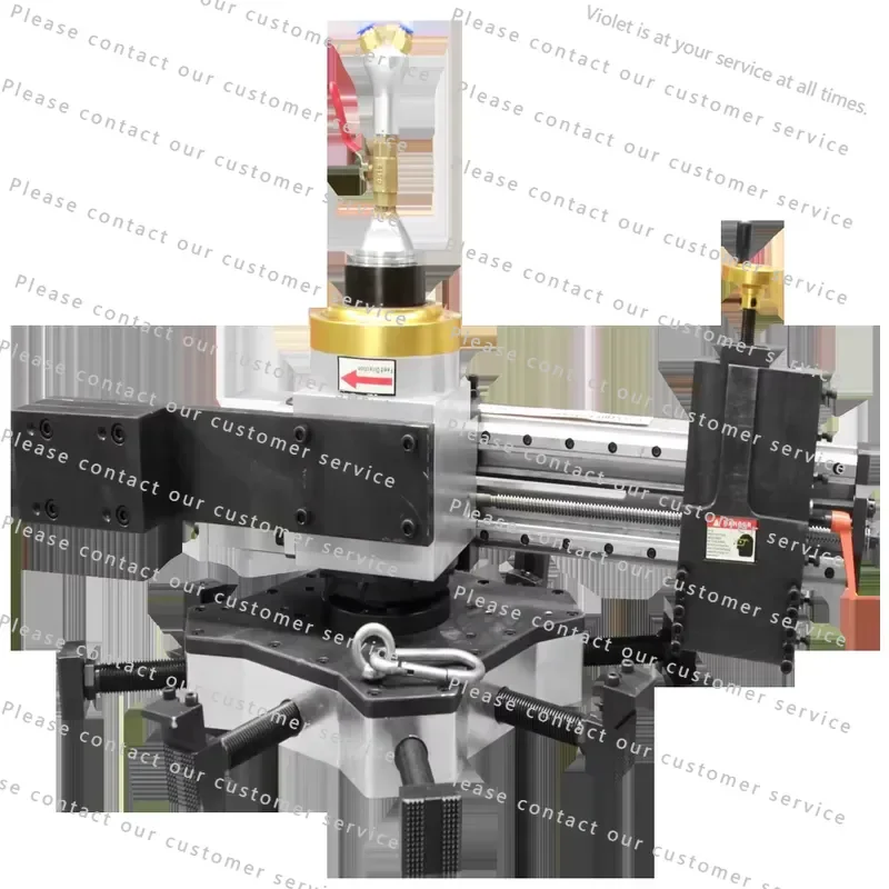 WFS 1000 Flanging Machine with Powerful Motor for Flange Facing with a Working Range of 160-1000 mm