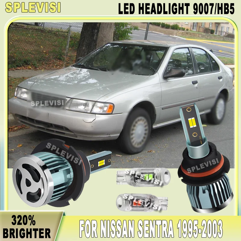 

Stable Performance Aviation-grade Aluminum Housing LED Headlight For Nissan Sentra 1995 1996 1997 1998 1999 2000 2001 2002 2003