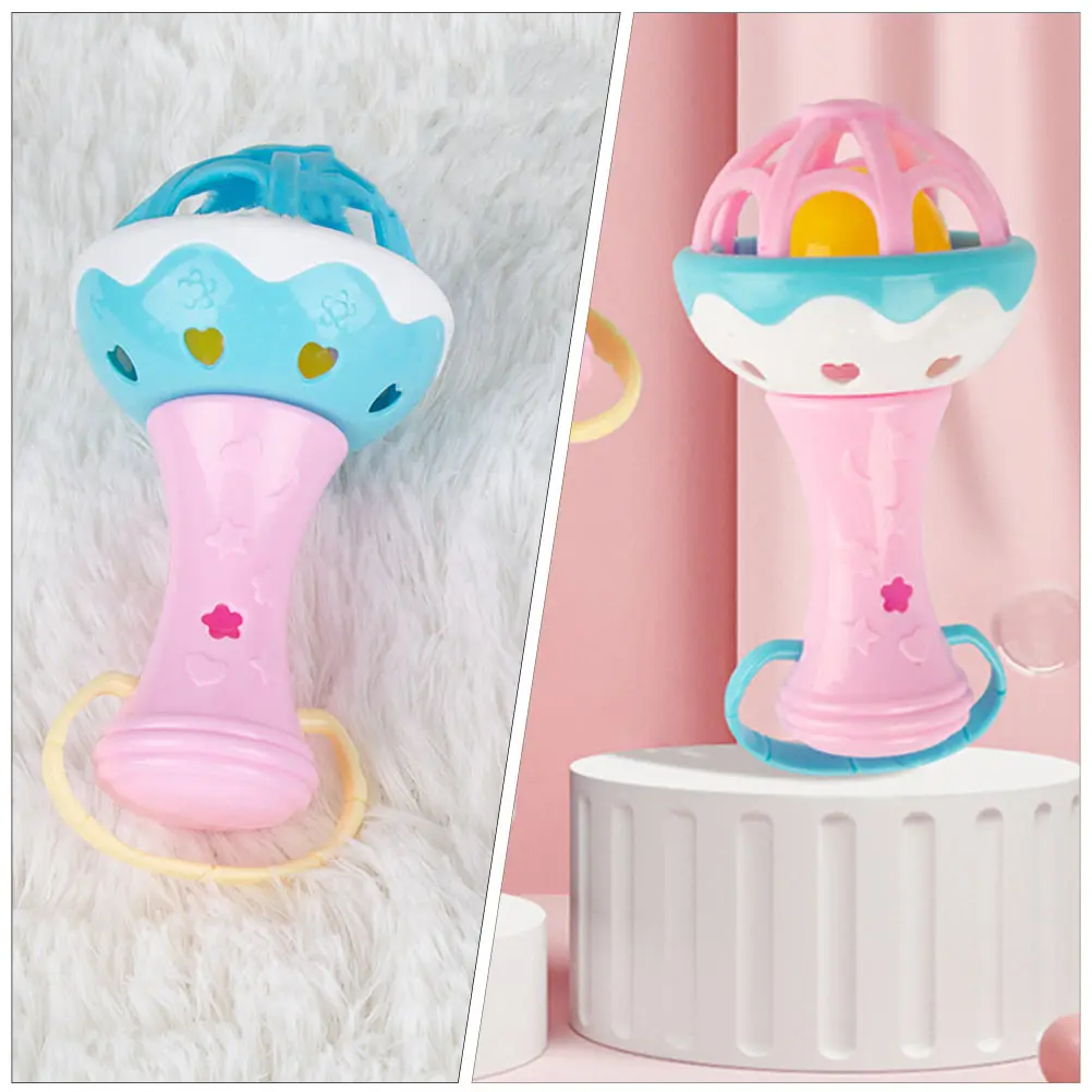 

3 Pcs Toys for Toddlers Music Instruments Kids Baby Shaker The Bell