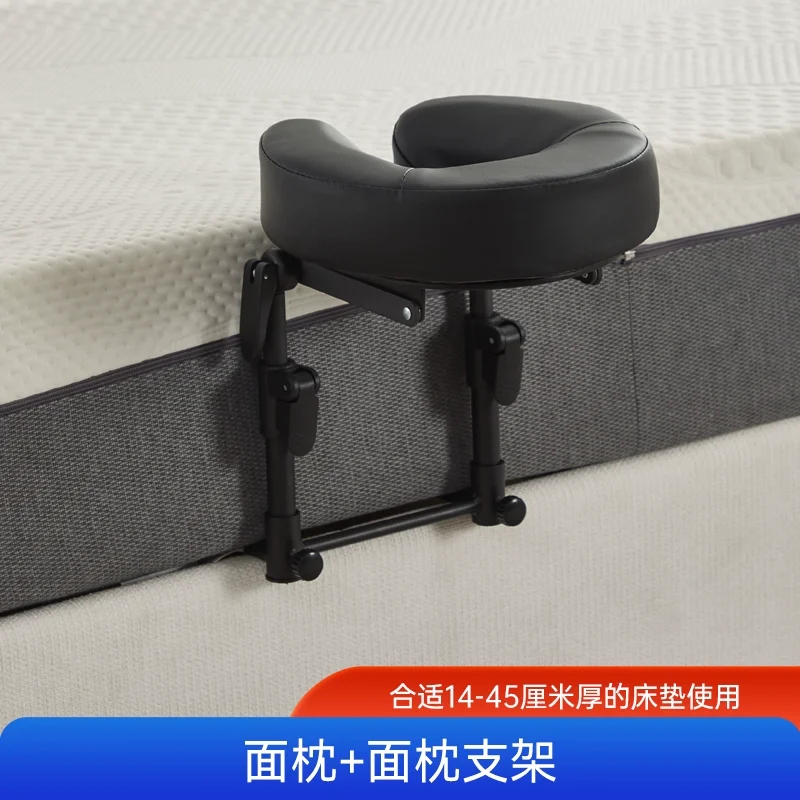 Floating Massage Headrest Support Frame Face Down Hole Home Mattress Side Folding Portable