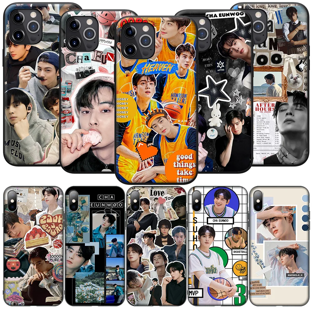 cha EunWoo Lee Dong min K POP New High-End Phone Case for iPhone 16 15 14 13 7 8 Pro Max Mini Plus