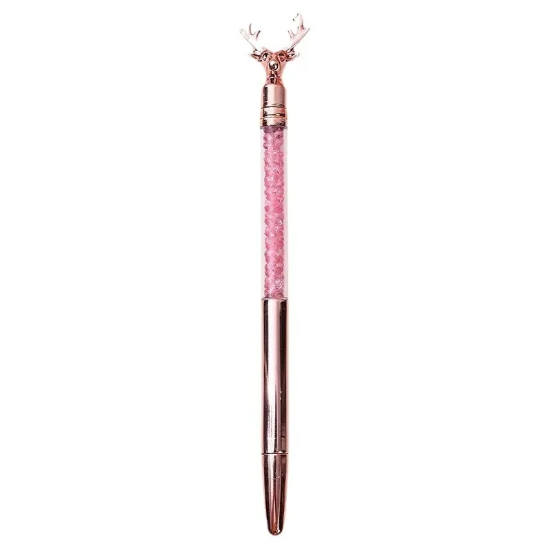 Stylos gel à encre noire de Noël, stylos mignons melon al, stylos signature Kawaii pour l'écriture, papeterie coréenne, fournitures scolaires de bureau, 0.5mm