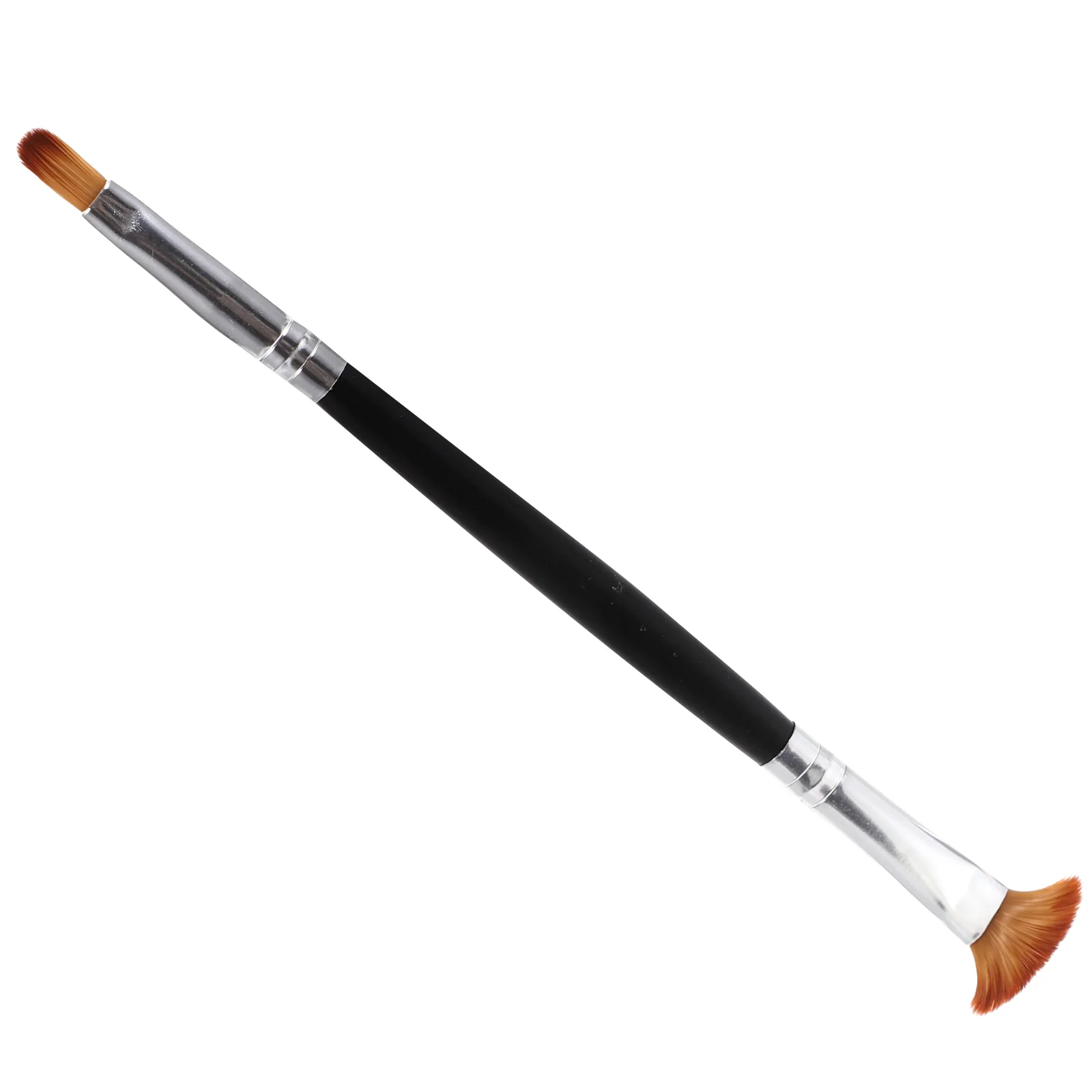 1 Uds. Pincel para sombra de ojos, herramienta de maquillaje comestible en polvo Premium, mango antiirritación de fibra sintética suave, accesorios de belleza