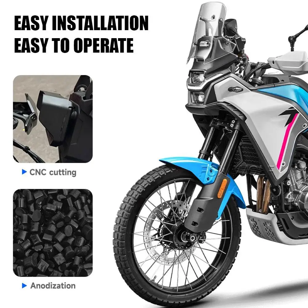 Nuevo Para CFMOTO 450MT 450 MT 2024, accesorios para motocicleta, cubierta para visera, pantalla de instrumento, parasol, protección para tablero