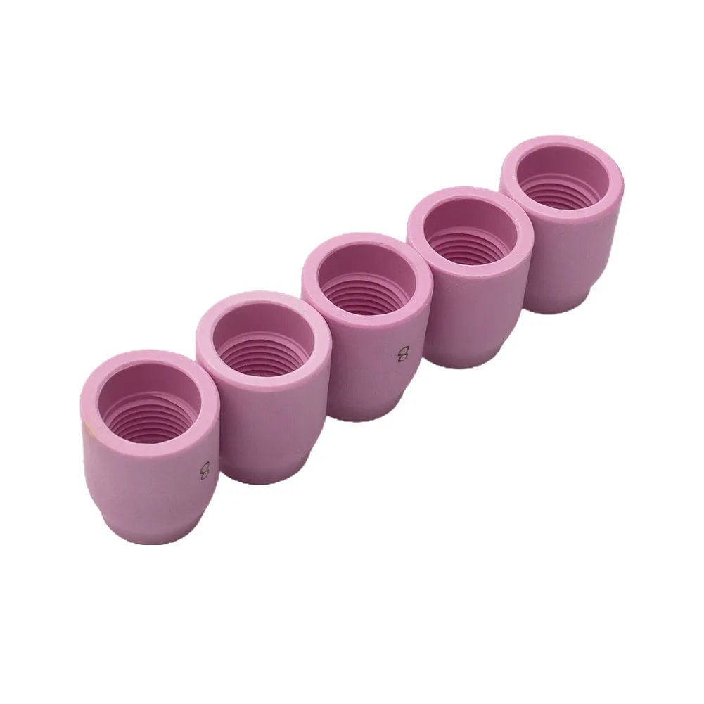 5Pcs Per Set 53N61S Alumina Ceramic Nozzles Gas Lens Cup For TIG WP17 18 26 Welding Torch Accessories Consumables