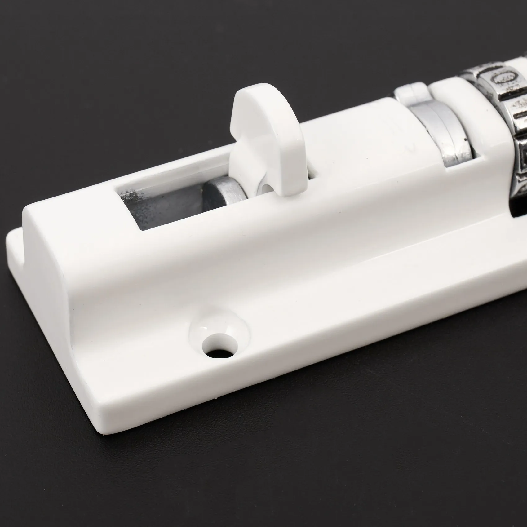 B37B-Horizontal Horizontal Door Bolt Lock Sliding Combination Code Can Be Reset For Gate Garage Cabinet