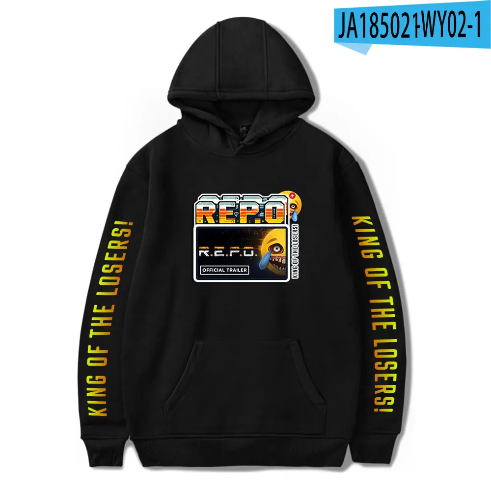 

Hot Game R.E.P.O. Robot Game Merch Hoodie Men and Women Hip-hop Sports Pullover Sweatshirt Casual Everyday Wear