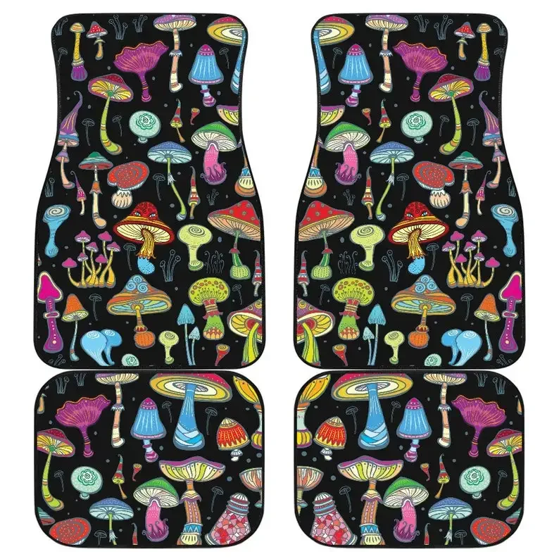 Mats,  Floor Mats, Magic Mushroom  Mats, Psychedelic Magic Mushrooms, Hippie  Mat, Colorful  Accessories, Stoner