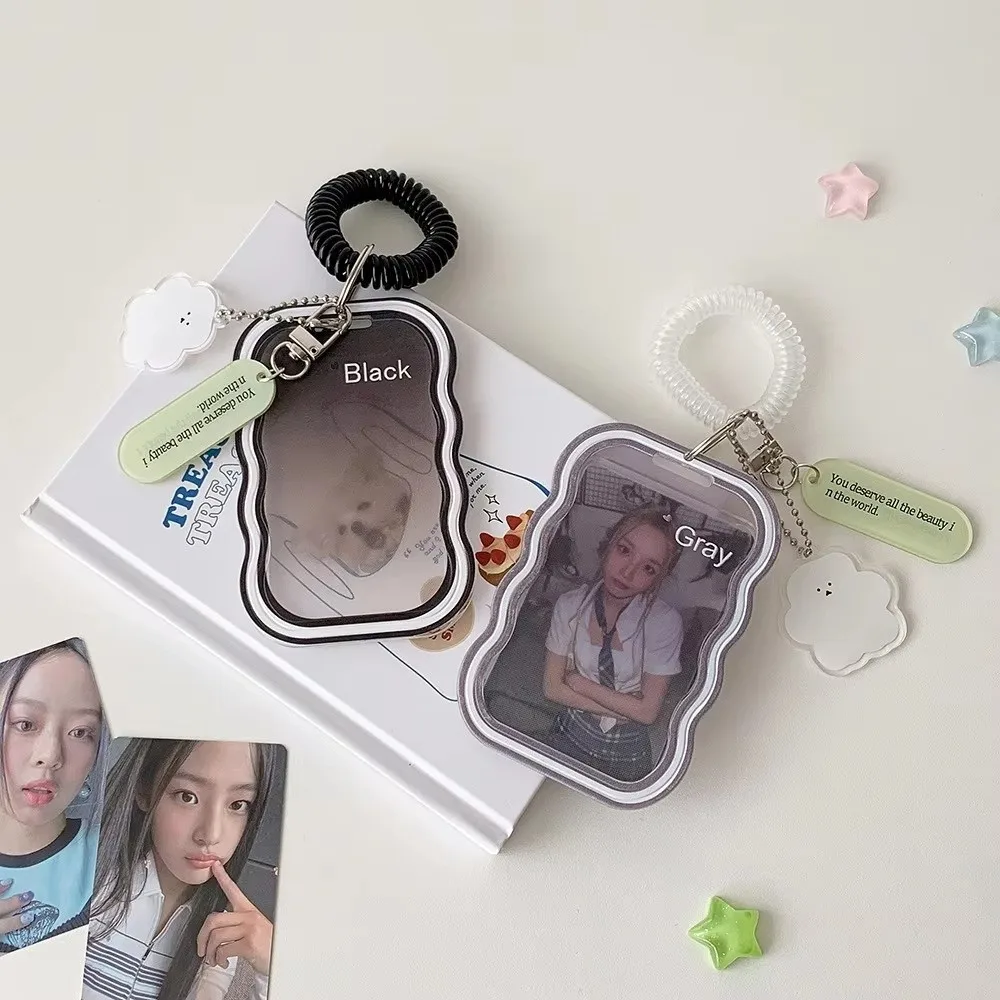 New Clear Transparent Card Holder Scratch Resistant ID Card Protection Campus Card Protector Waterproof Transit Pass Holder